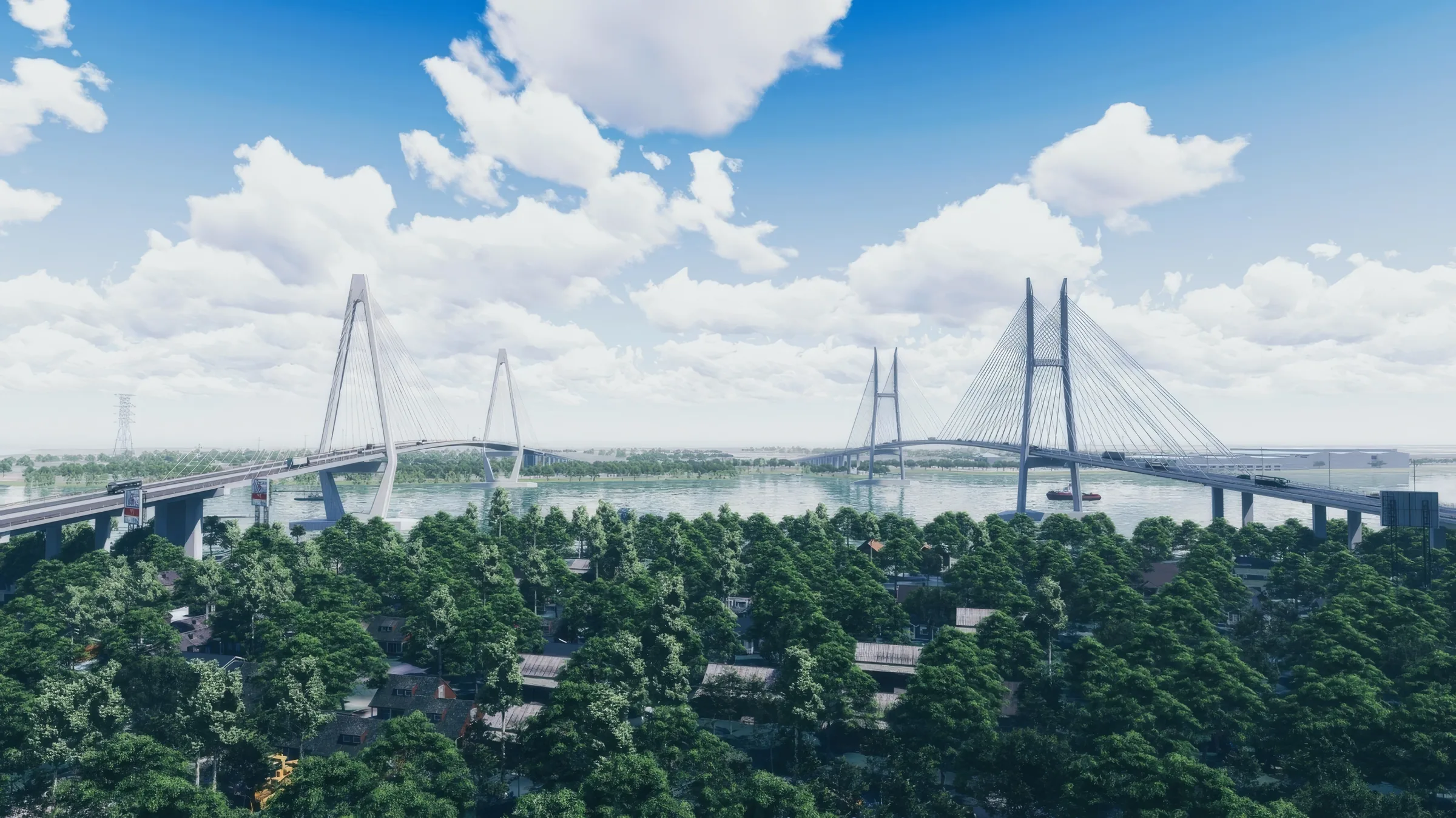 Thi công cầu Mỹ Thuận 2
